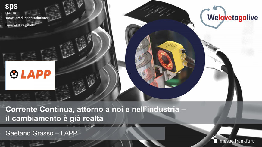 LAPP A SPS ITALIA 2022 PORTA IN SCENA LA SICUREZZA E AFFIDABILITÀ DELLE RETI INDUSTRIALI